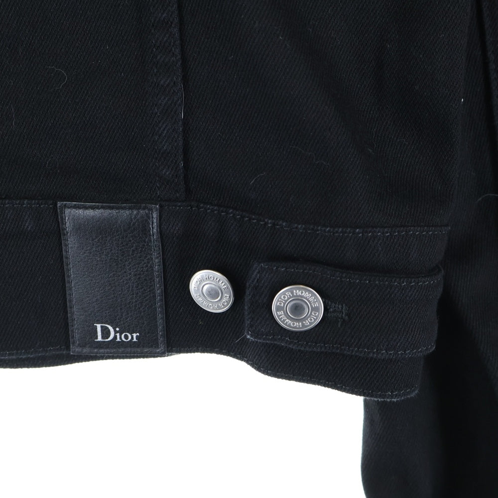 Dior HOMME(ディオールオム) 18SS フランソワパールデニムジャケット 863C414J4209 ブラック