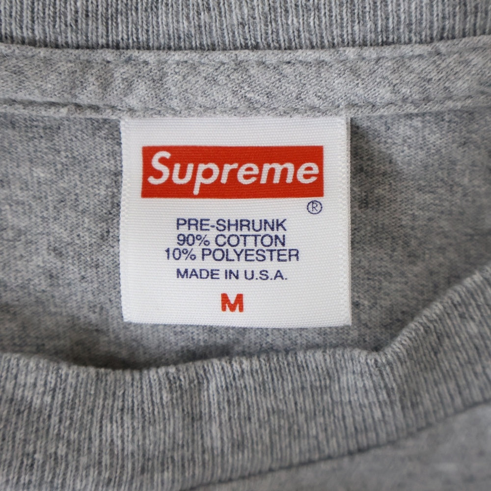 SUPREME(シュプリーム) 19SS Sekintani La Norihiro Boobies Tee セキンタニ ラ ノリヒロ グラフィックプリント 半袖Tシャツ カットソー グレー