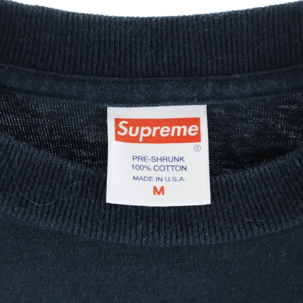 SUPREME(シュプリーム) 18SS Rocks Tee フロントプリント半袖カットソー 半袖Tシャツ ブラック