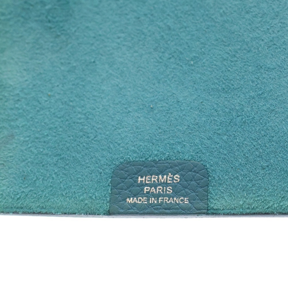 HERMES(エルメス) ユリスPM □R刻印 手帳カバー ケース ブルー