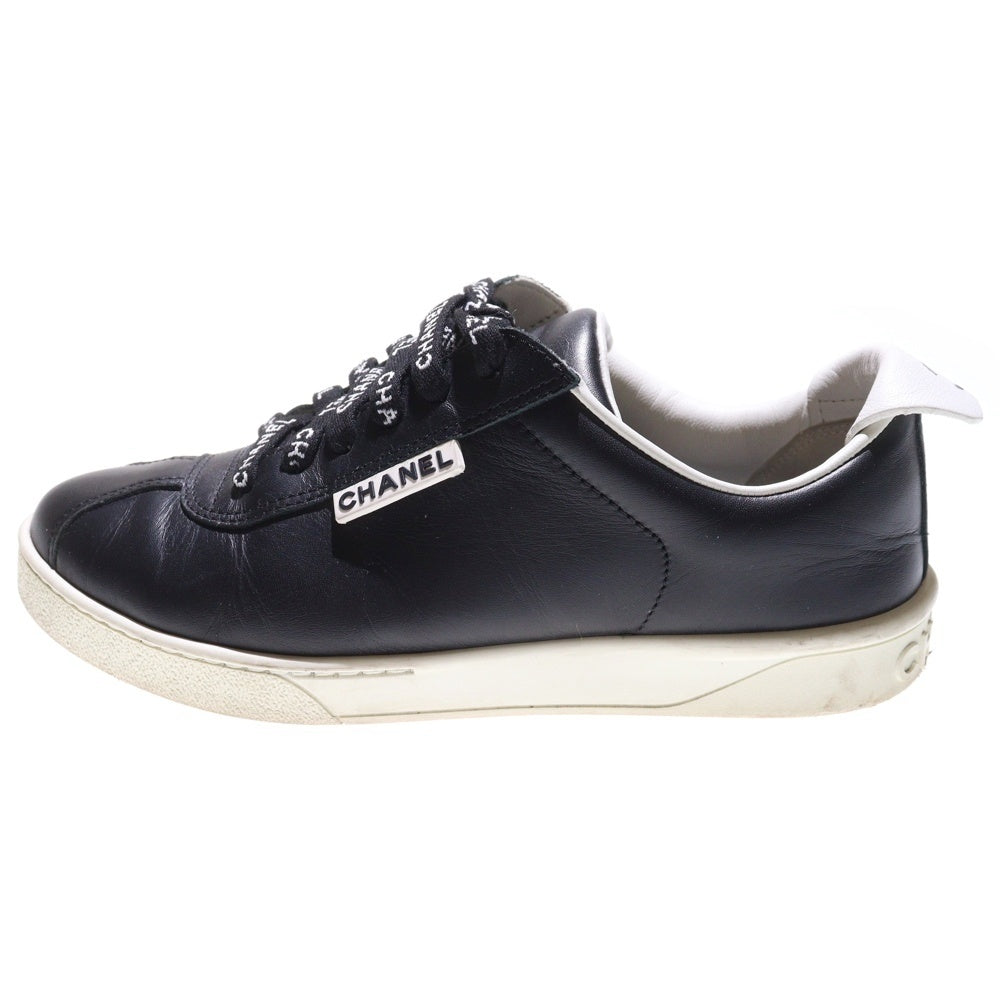 CHANEL(シャネル) ココマーク ローカットシューズ G34085 ネイビー