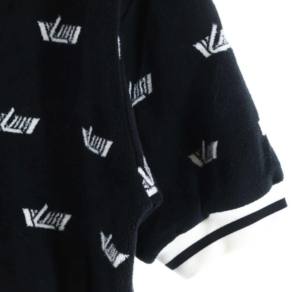 LOUIS VUITTON(ルイヴィトン) 22SS コットン ショートスリーブ ボンバージャケット ブラック レディース RW221W FG5 FMJA02