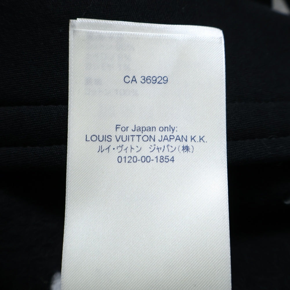 LOUIS VUITTON(ルイヴィトン) 22SS コットン ショートスリーブ ボンバージャケット ブラック レディース RW221W FG5 FMJA02