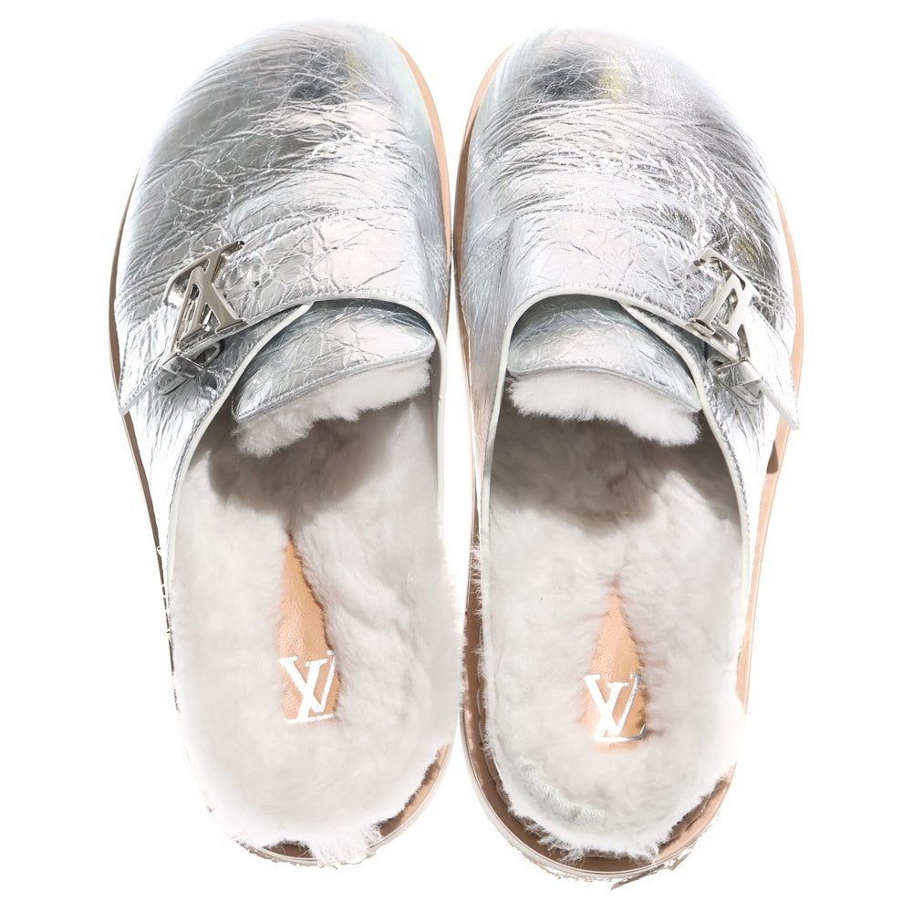 LOUIS VUITTON(ルイヴィトン) LVイージーラインミュール サンダル シルバー