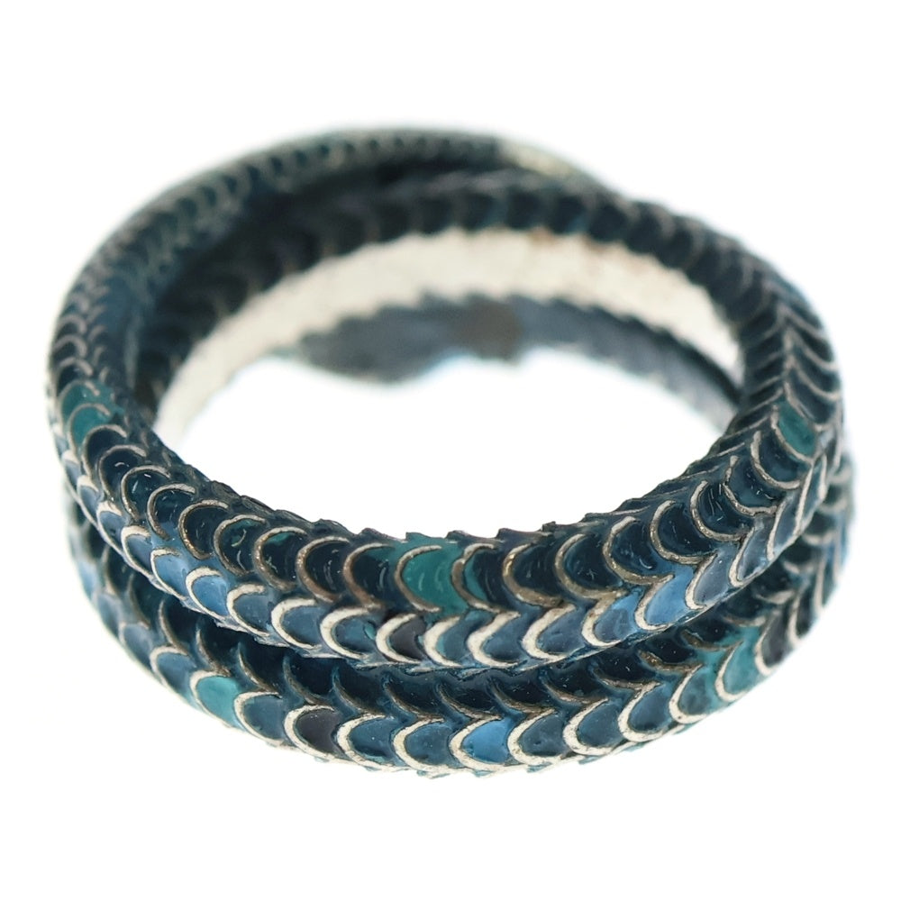 GUCCI(グッチ) ガーデンスネーク リング ブルー