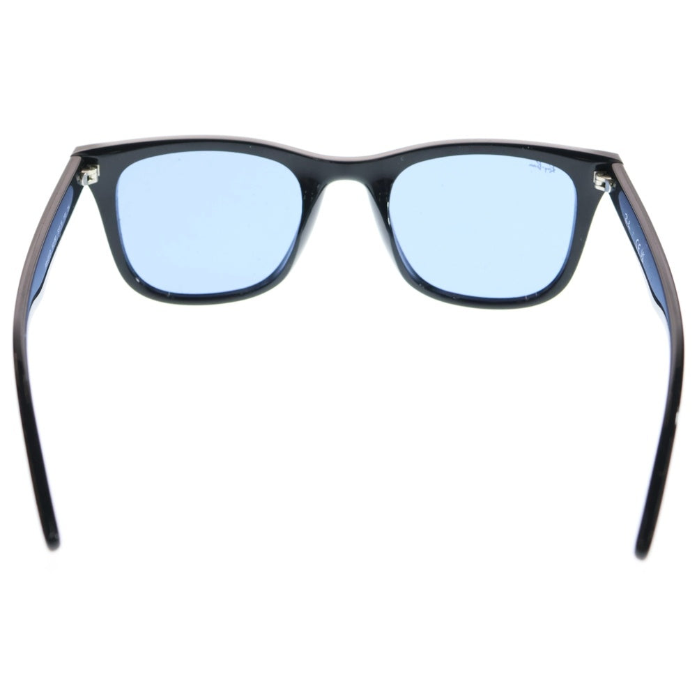 Ray Ban(レイバン) ローブリッジフィット クリアフレーム ウェリントン サングラス アイウェア 眼鏡 メガネ RB4391D ブラック/ブルー