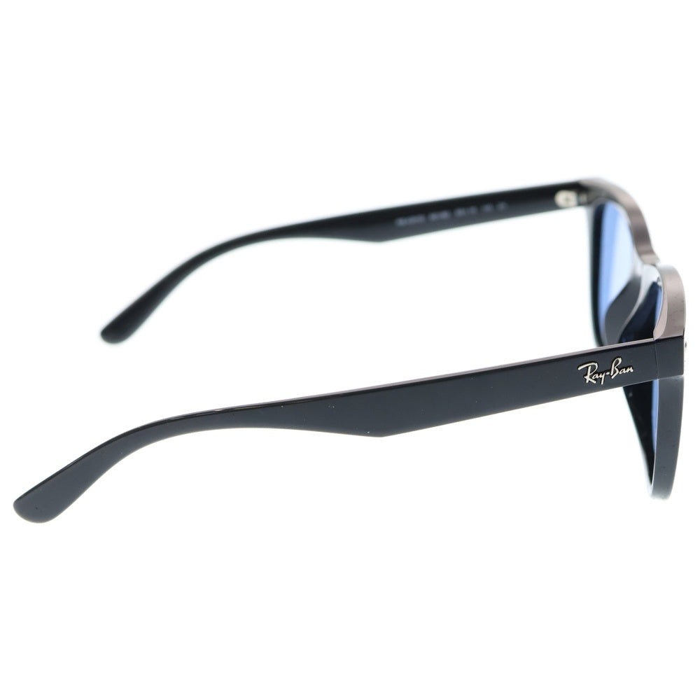 Ray Ban(レイバン) ローブリッジフィット クリアフレーム ウェリントン サングラス アイウェア 眼鏡 メガネ RB4391D ブラック/ブルー