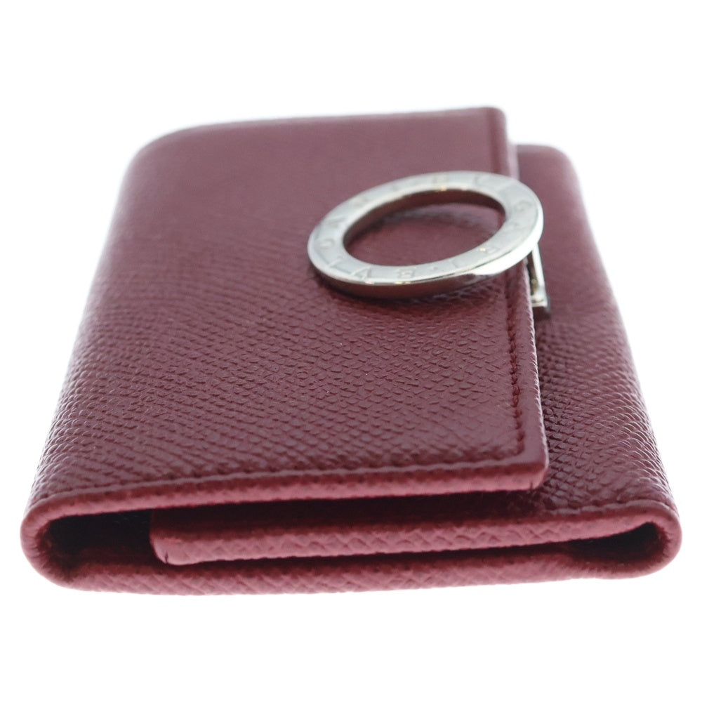 BVLGARI(ブルガリ) ブルガリブルガリ 6連 レザー キーケース レッド