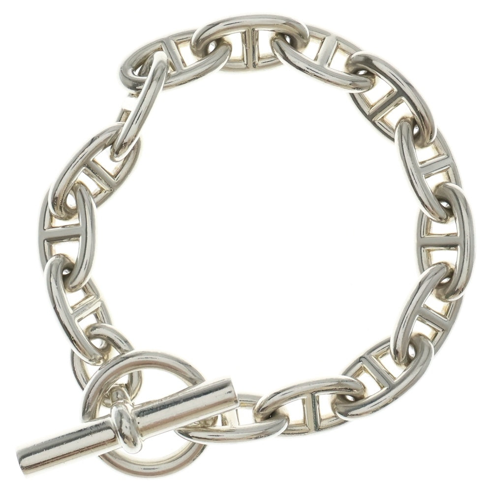 HERMES(エルメス) Chaine d'Ancre GM シェーヌダンクル 14コマ チェーンブレスレット シルバー