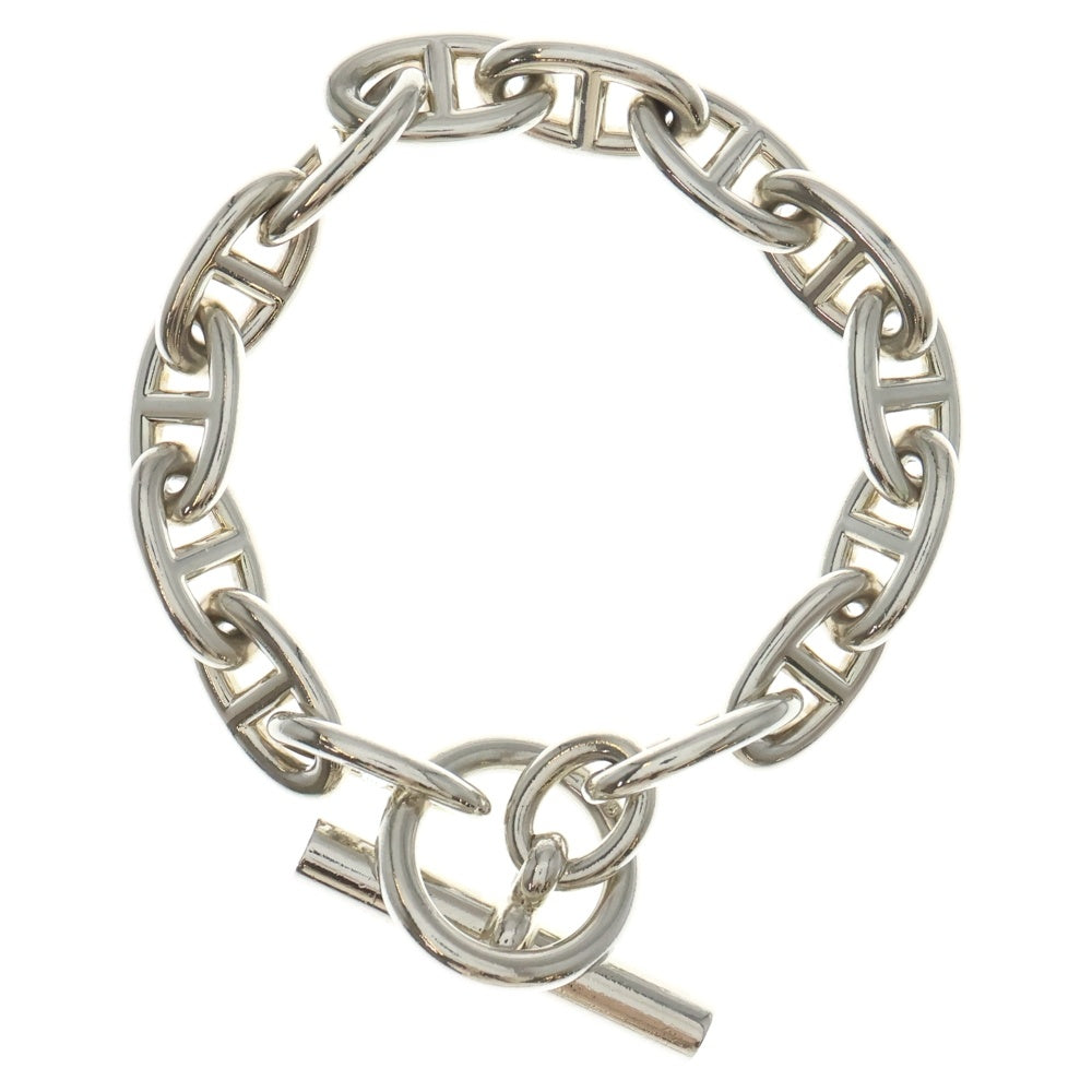 HERMES(エルメス) Chaine d'Ancre GM シェーヌダンクル 14コマ チェーンブレスレット シルバー