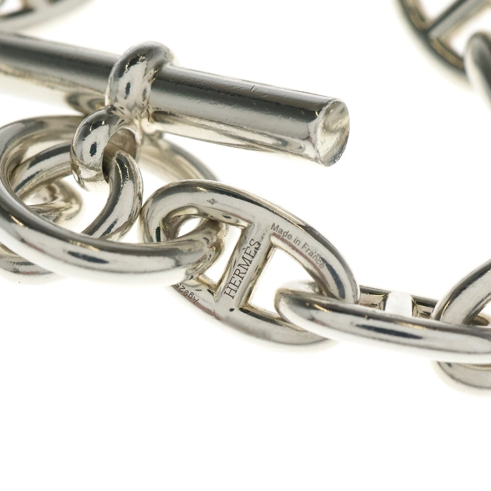 HERMES(エルメス) Chaine d'Ancre GM シェーヌダンクル 14コマ チェーンブレスレット シルバー
