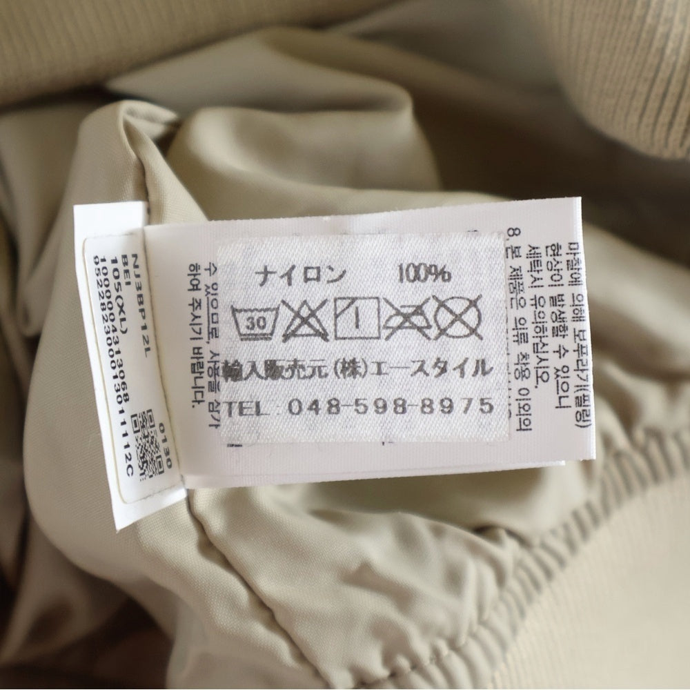 THE NORTH FACE(ザノースフェイス) NEILTON BOMBER JACKE ネイルトンボンバージャケット ベージュ NJ3BP12L