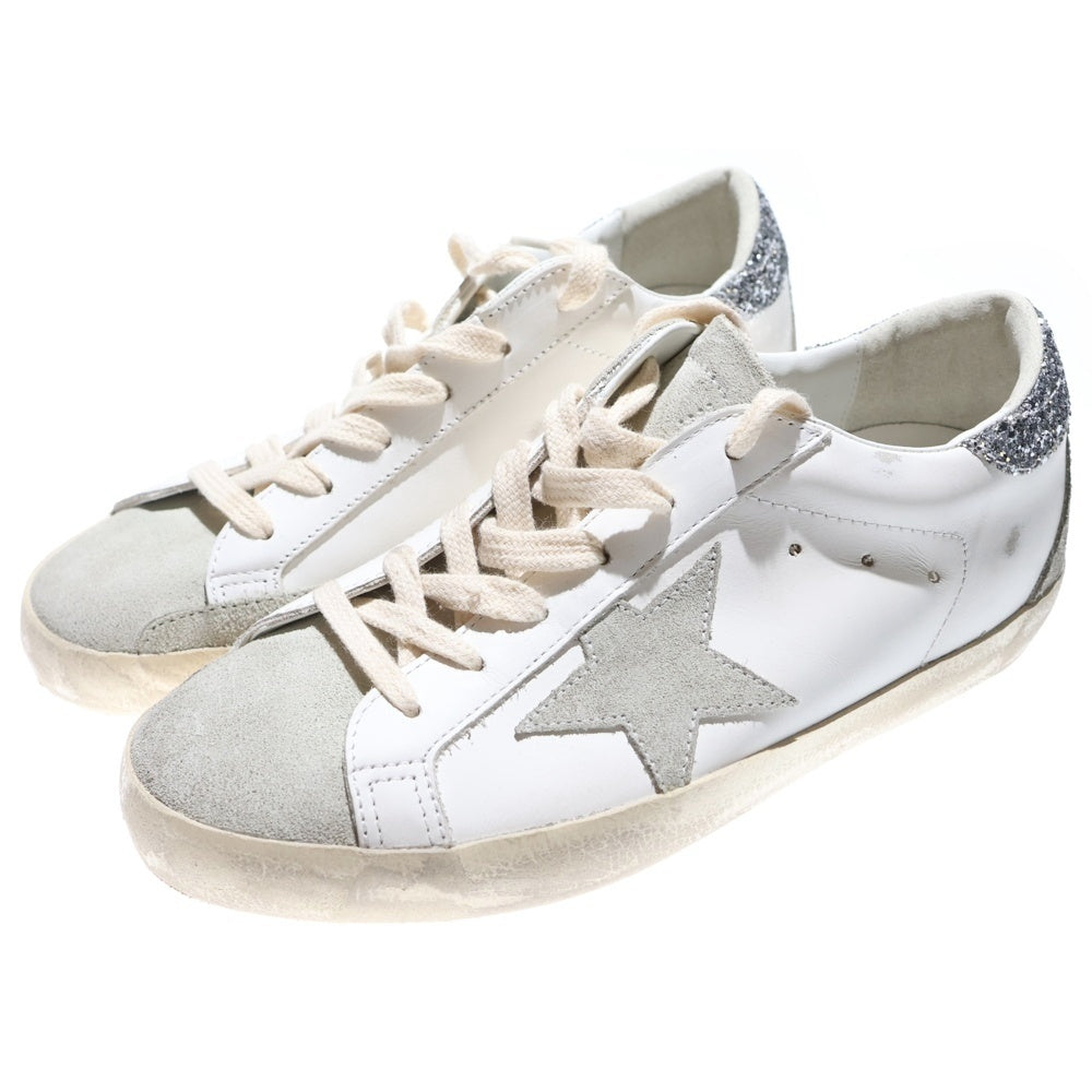 GOLDEN GOOSE DELUXE BRAND(ゴールデングースデラックスブランド) Superstar Classic With Spur スーパースター クラッシック ウィズ スパー GWF00102.F004712 レザー スニーカー ホワイト レディース