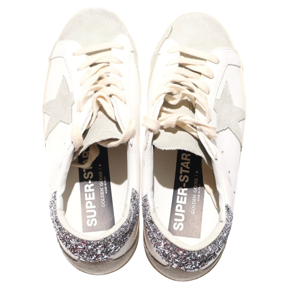 GOLDEN GOOSE DELUXE BRAND(ゴールデングースデラックスブランド) Superstar Classic With Spur スーパースター クラッシック ウィズ スパー GWF00102.F004712 レザー スニーカー ホワイト レディース