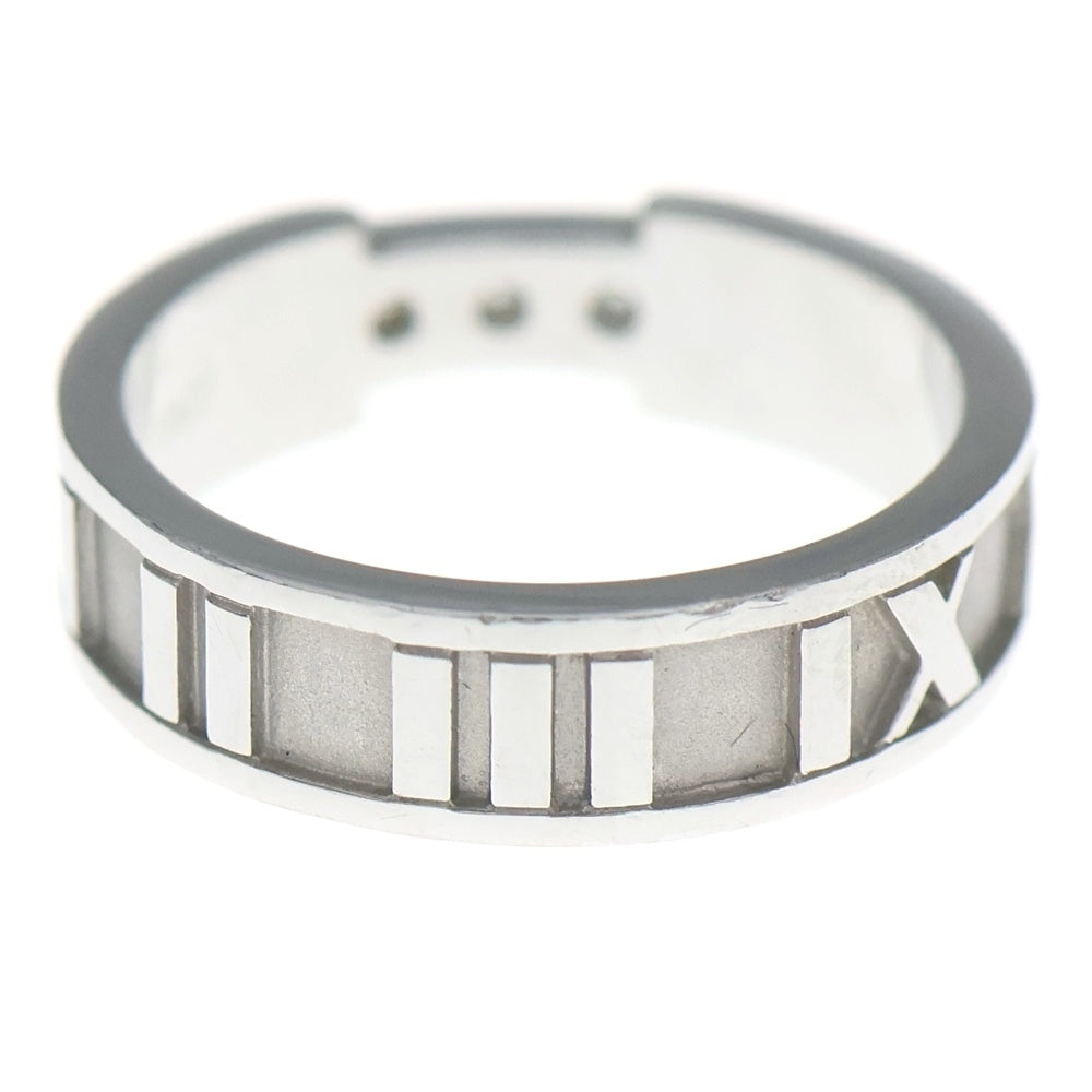 TIFFANY & Co.(ティファニー) K18WG アトラスリング 3Pダイヤ 指輪 シルバー