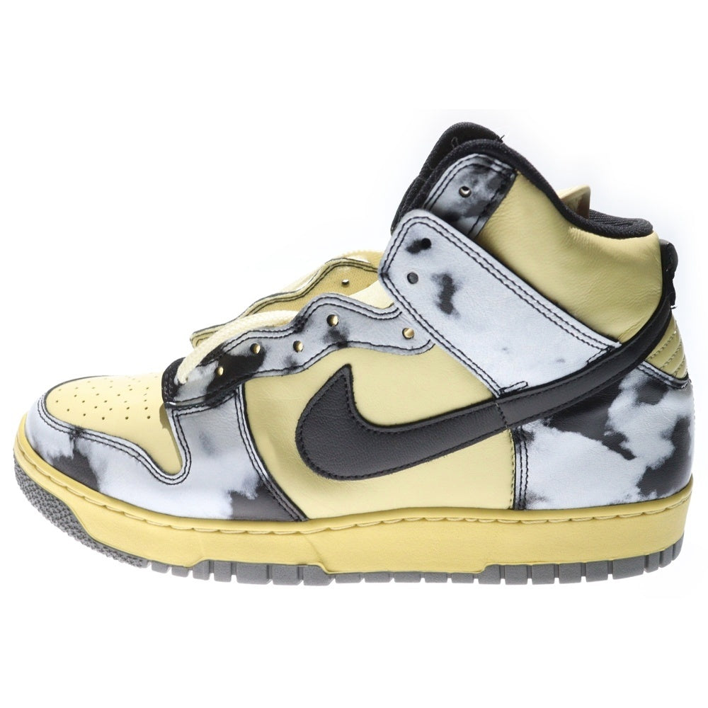 NIKE(ナイキ) DUNK HIGH 1985 SP BLACK ACID WASH DD9404-700 ダンクハイ ブラックアシッドウォッシュ ハイカットスニーカー イエロー US11/29.0cm