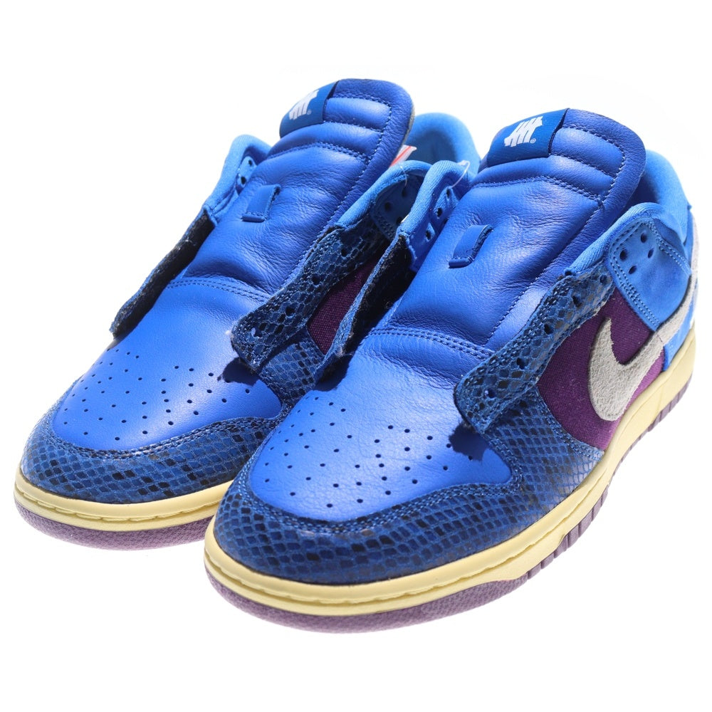 NIKE(ナイキ) ×UNDEFEATED DUNK LOW Royal DH6508-400 アンディフィーテッド ダンク ロイヤル ローカットスニーカー ブルー US11/29.0cm