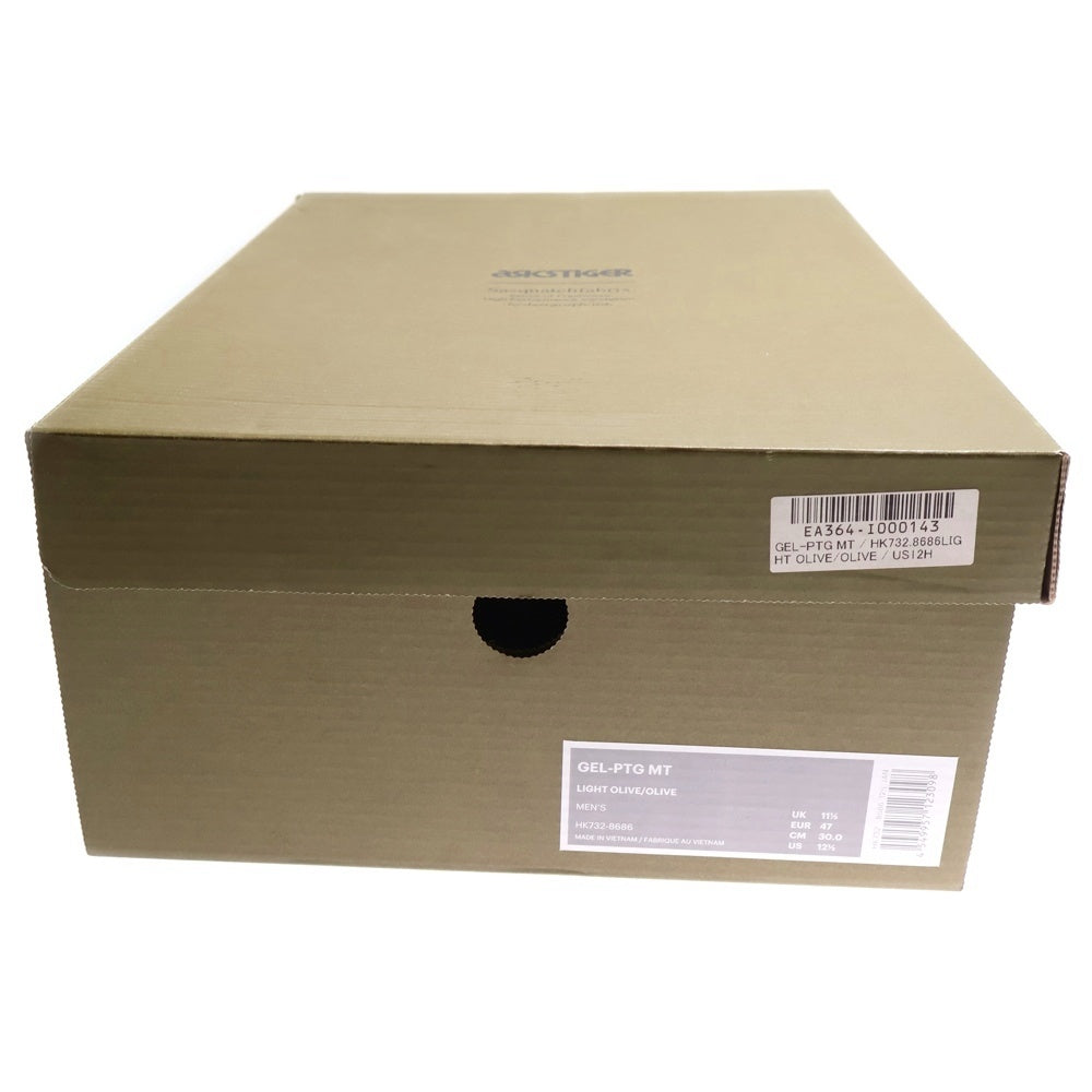 ASICS Tiger(アシックスタイガー) GEL-PTG HK732-8686 ハイカットスニーカー カーキ US11/29.0cm