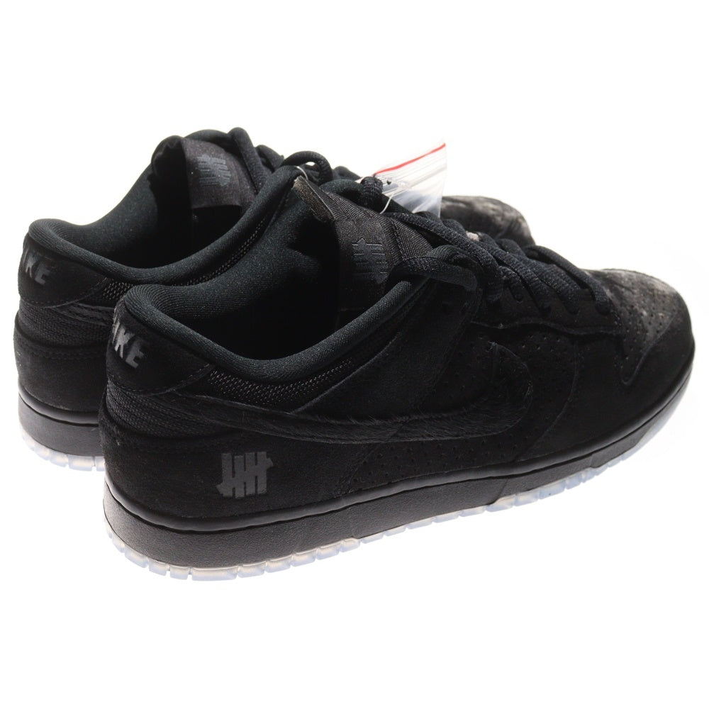 NIKE(ナイキ) ×UNDEFEATED DUNK LOW SP 5 ON IT DO9329-001 アンディフィーテッド ダンク ファイブオンイット ローカットスニーカー ブラック US11/29.0cm