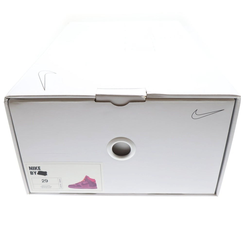 NIKE(ナイキ) BY YOU DUNK HIGH DJ7023-991 ハイカットスニーカー ブラック US11/29.0cm