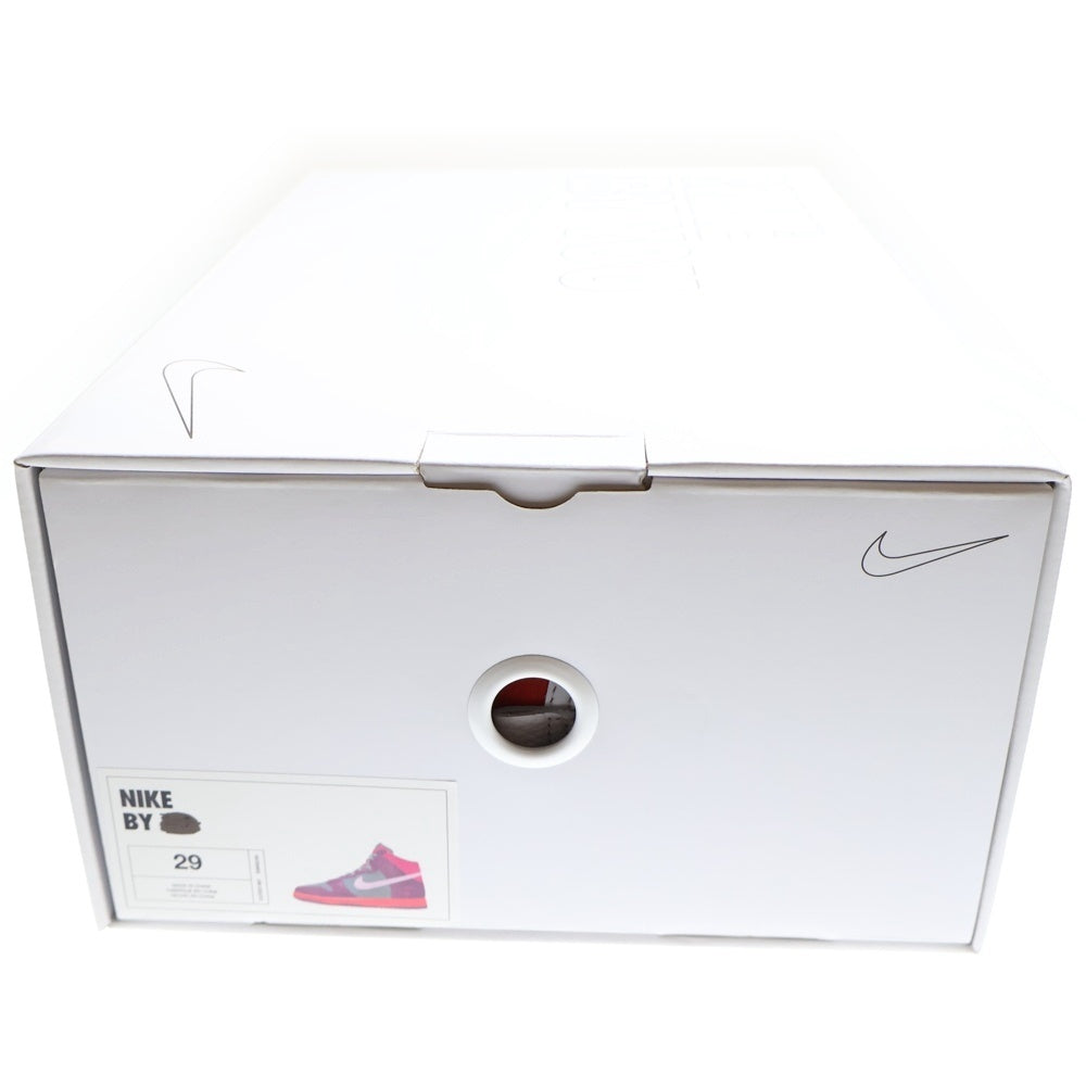 NIKE(ナイキ) BY YOU DUNK HIGH DJ7023-991 ハイカットスニーカー マルチ US11/29.0cm