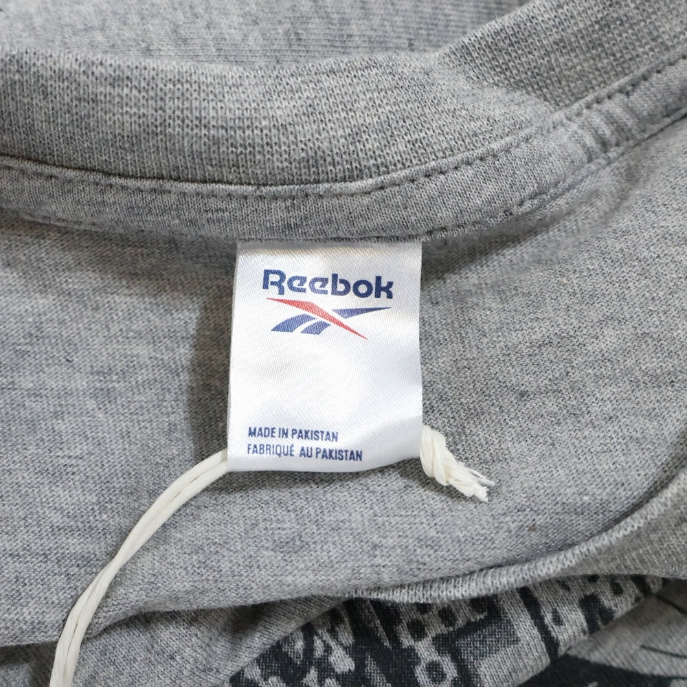 Reebok(リーボック) フロントプリント半袖Tシャツ IB5815 グレー