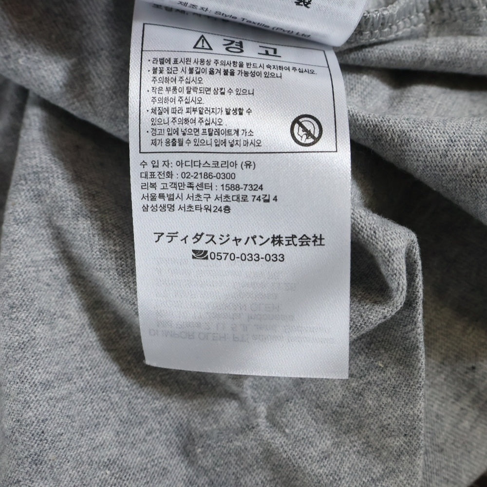 Reebok(リーボック) フロントプリント半袖Tシャツ IB5815 グレー