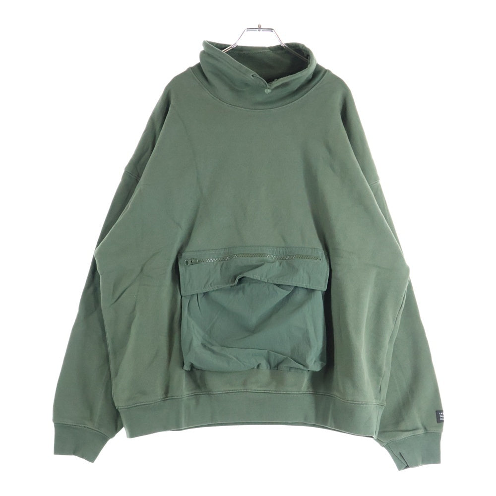 Levi's(リーバイス) モックネックスウェット トレーナー A0752-0000 グリーン