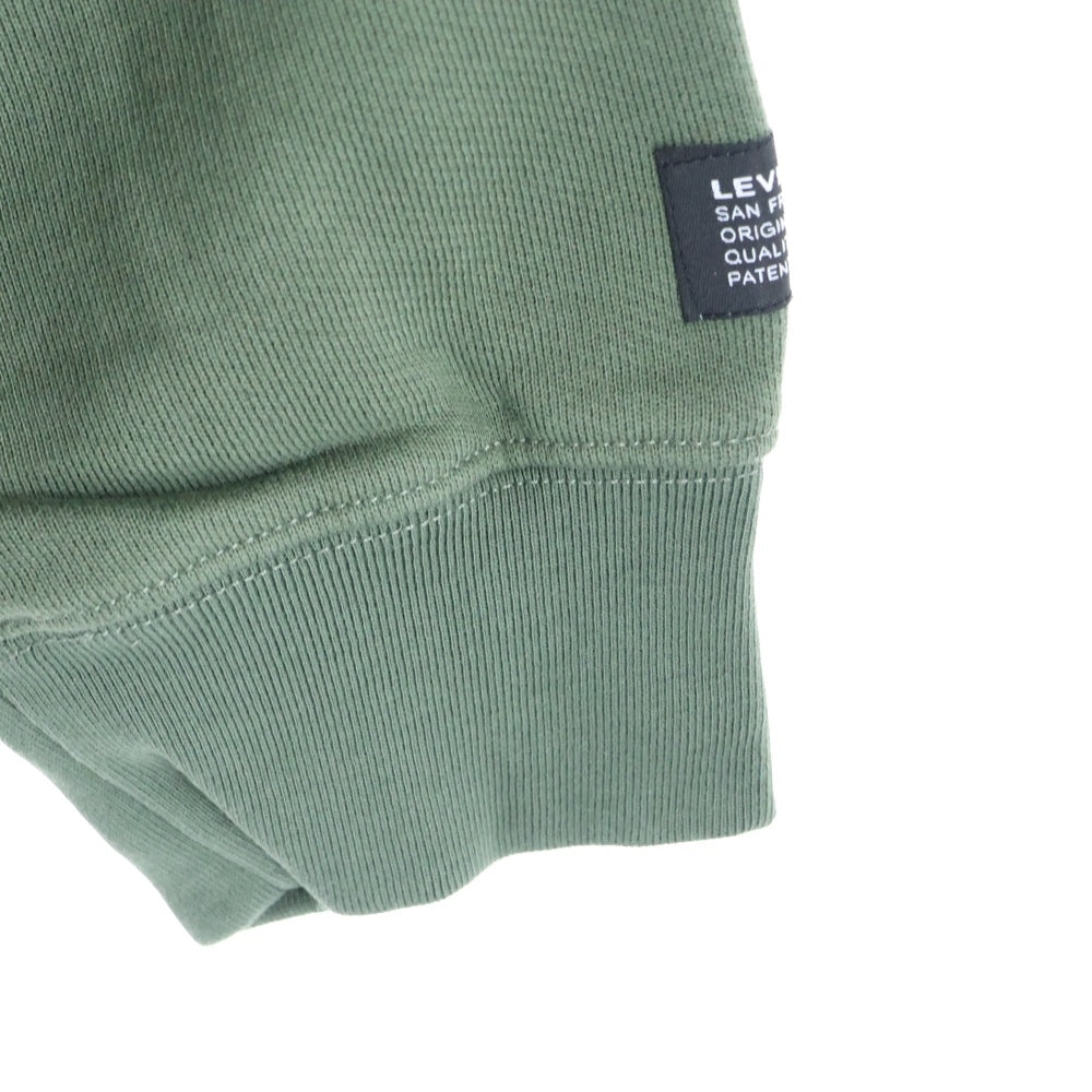 Levi's(リーバイス) モックネックスウェット トレーナー A0752-0000 グリーン