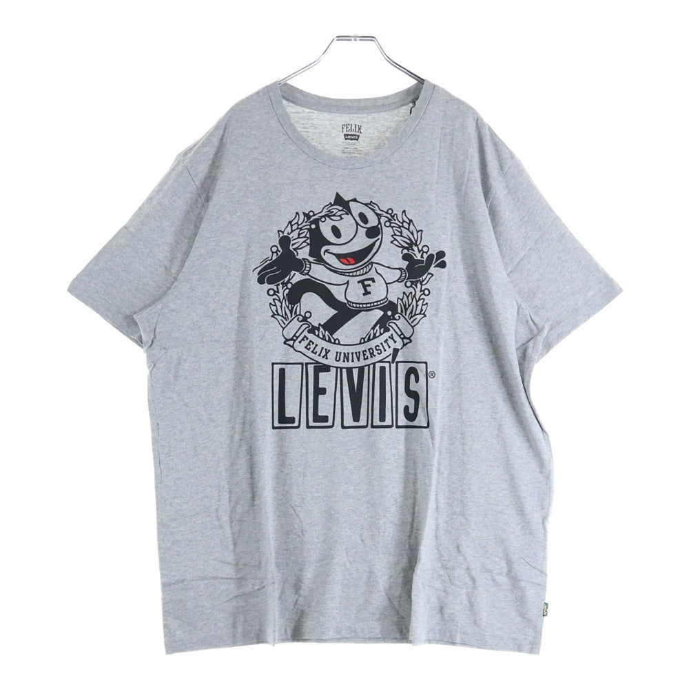 Levi's(リーバイス) フロントプリント半袖Tシャツ A1313-0000 グレー