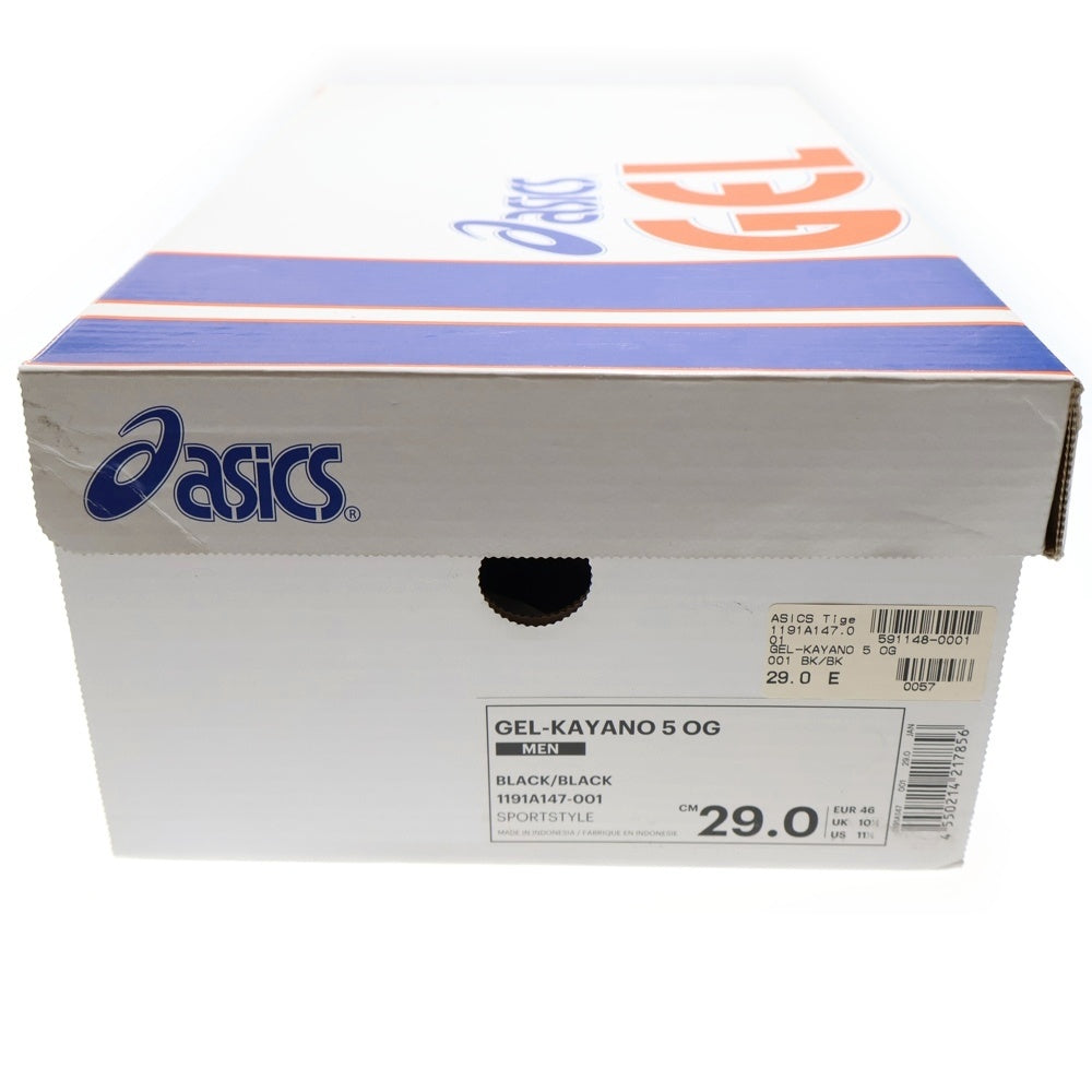 ASICS(アシックス) GEL-KAYANO 5 OG ローカットスニーカー 1191A147-001 US11/29.0cm ブラック