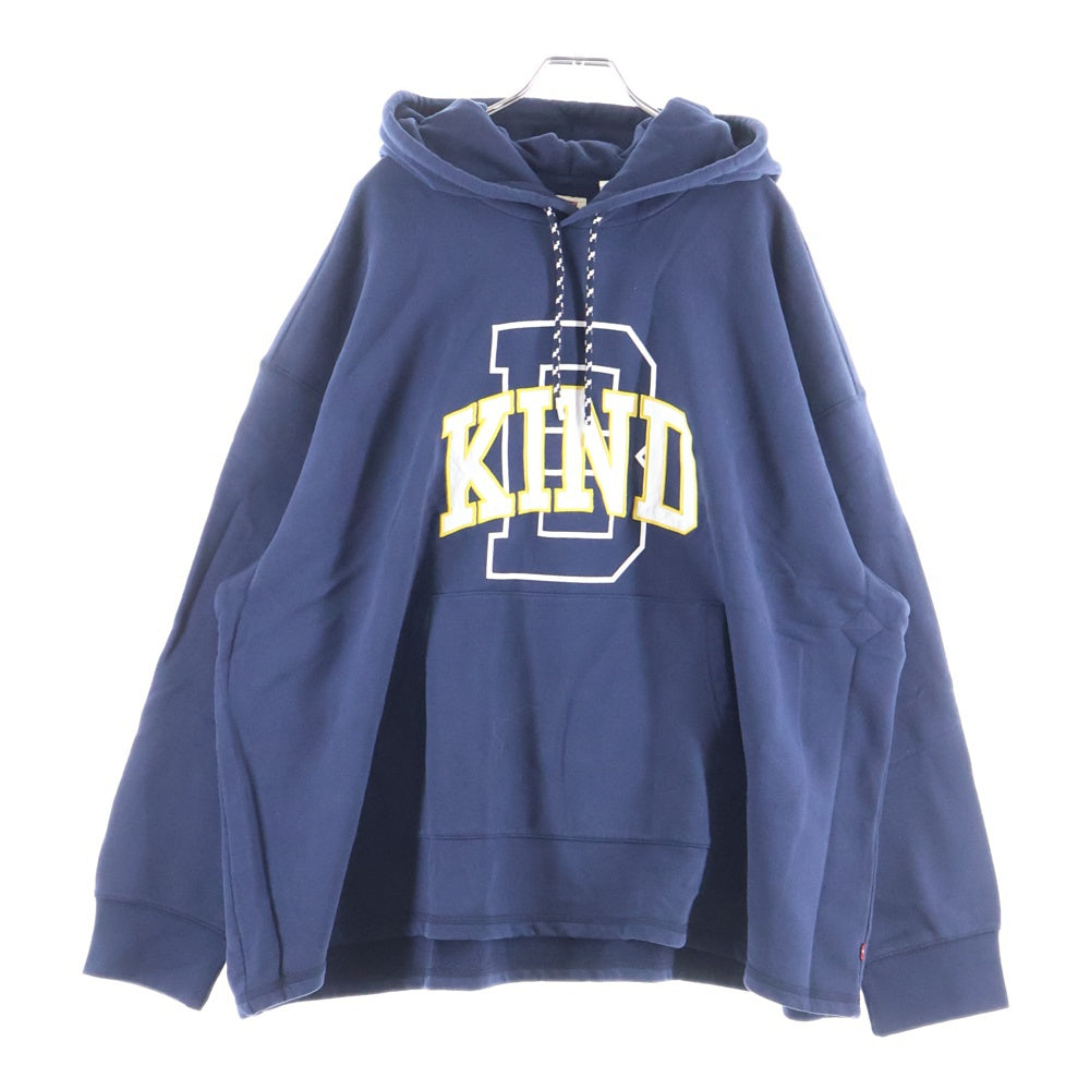 Levi's(リーバイス) フロント刺繍プルオーバーパーカー A20360001 ネイビー