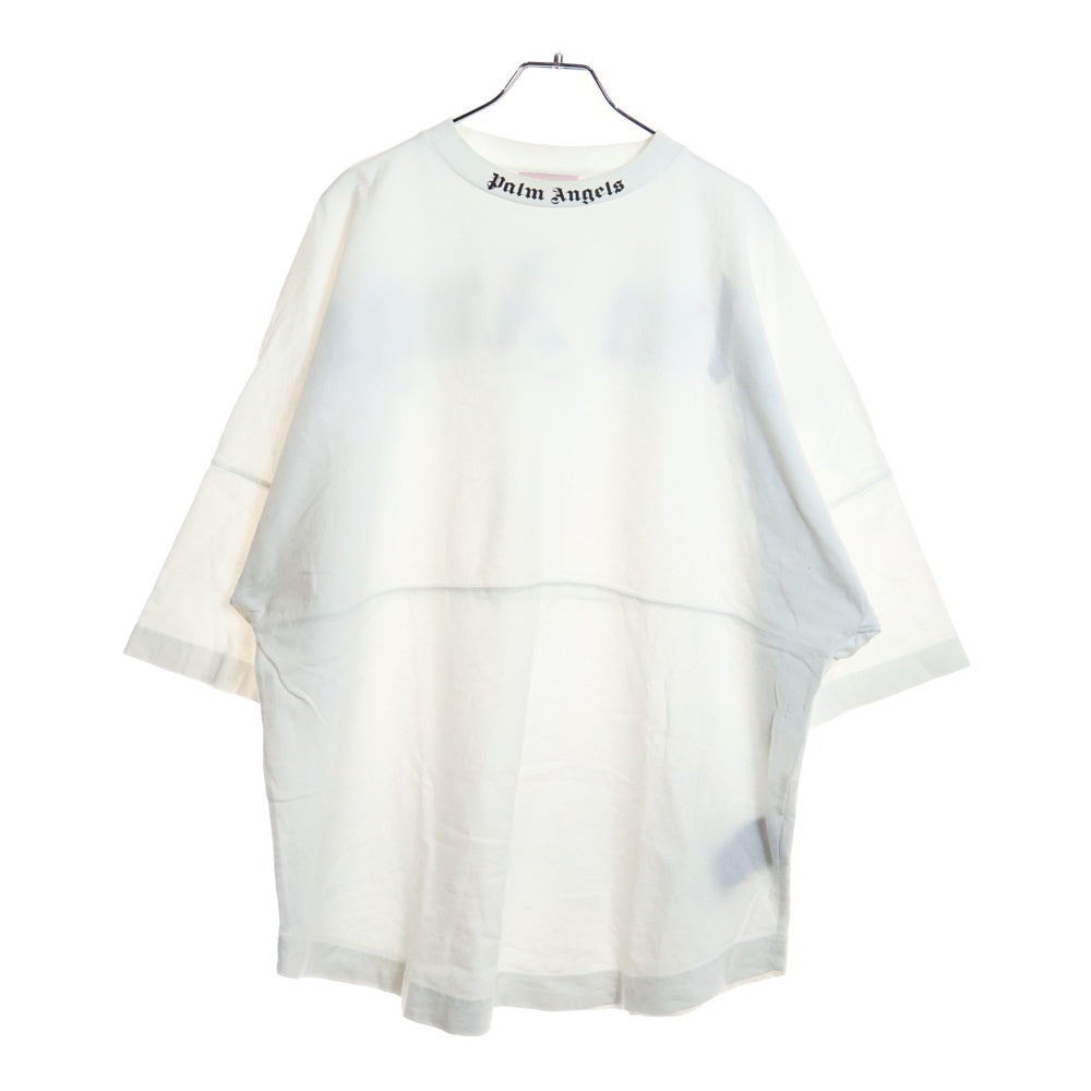 Palm Angels(パームエンジェルス) 19SS CREW NECK T SHIRTS PMAA002S19413007 クルーネックTシャツ 半袖カットソー ホワイト