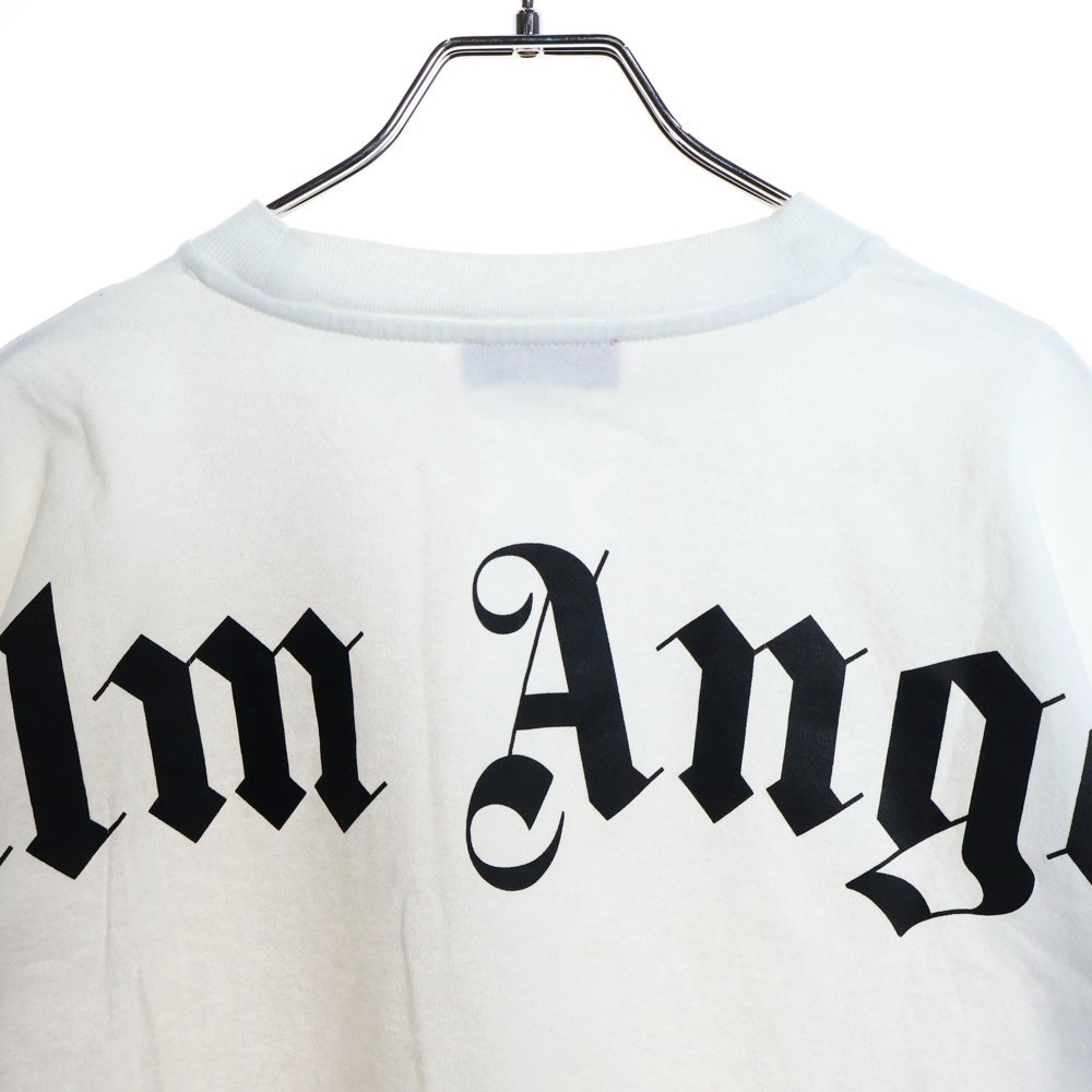 Palm Angels(パームエンジェルス) 19SS CREW NECK T SHIRTS PMAA002S19413007 クルーネックTシャツ 半袖カットソー ホワイト