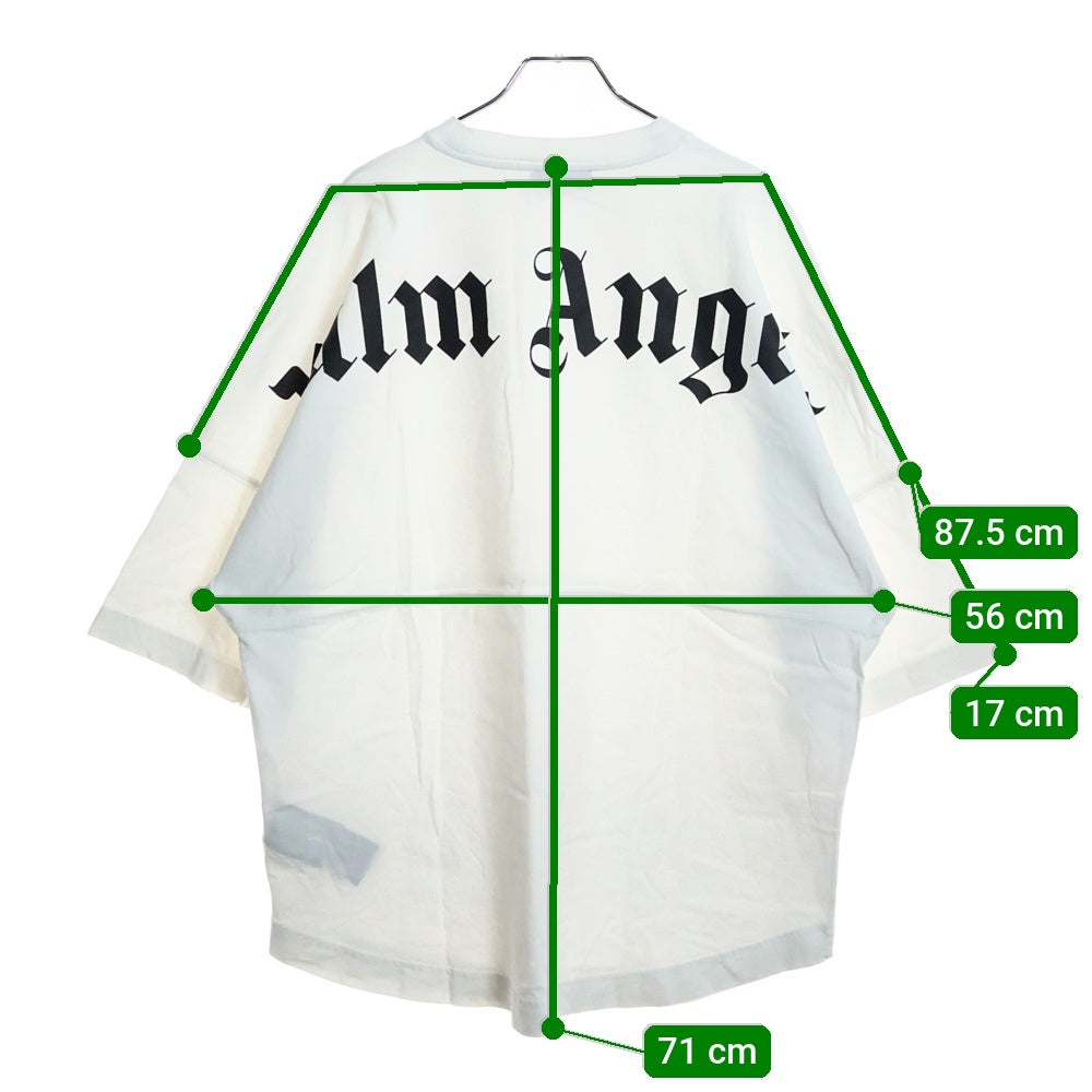 Palm Angels(パームエンジェルス) 19SS CREW NECK T SHIRTS PMAA002S19413007 クルーネックTシャツ 半袖カットソー ホワイト