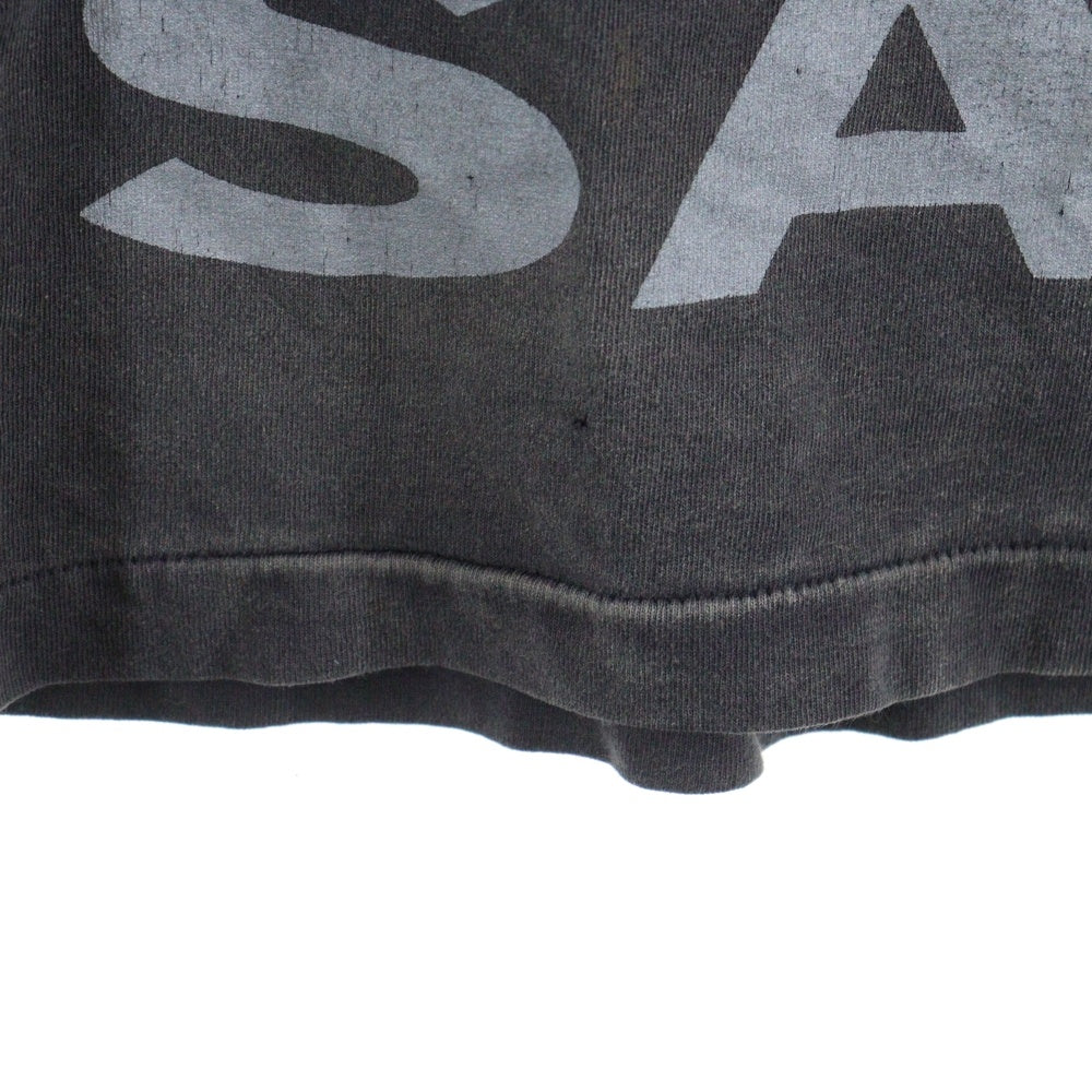 SAINT MICHAEL(セントマイケル) 24SS PTP LS TEE ヴィンテージ加工 長袖カットソー SM-YS8-0000-C50 グレー