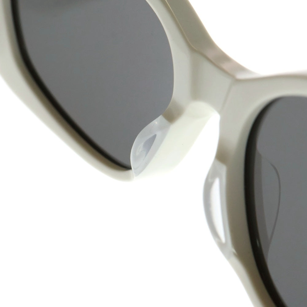 BALENCIAGA(バレンシアガ) ロゴ サングラス 眼鏡 BB0258S ホワイト レディース