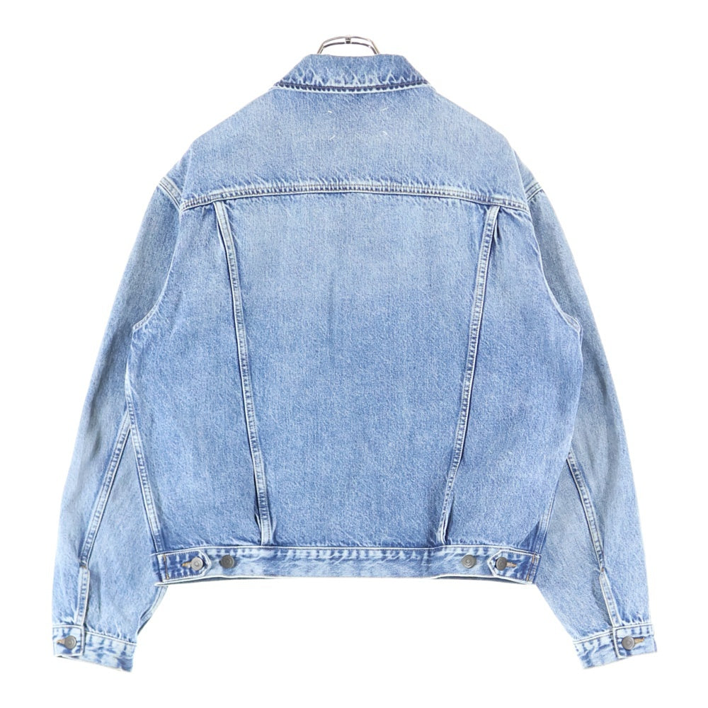 Maison Margiela(メゾンマルジェラ) 21SS ウォッシュ加工 デニムトラッカージャケット S51AM0428 インディゴ