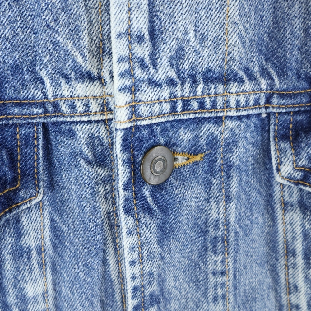 Maison Margiela(メゾンマルジェラ) 21SS ウォッシュ加工 デニムトラッカージャケット S51AM0428 インディゴ