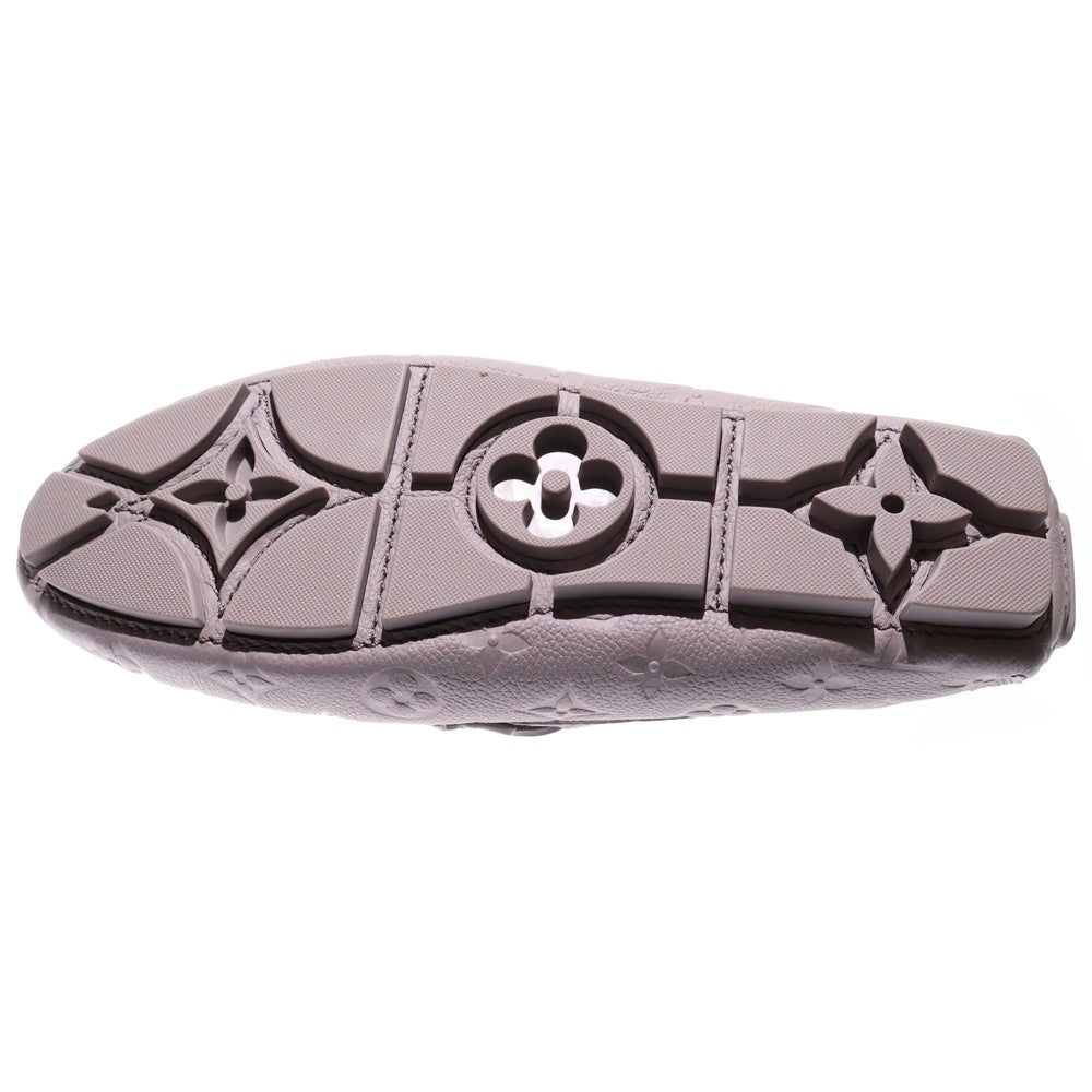 LOUIS VUITTON(ルイヴィトン) LVドライバー ラインモノグラムローファー ベージュ レディース