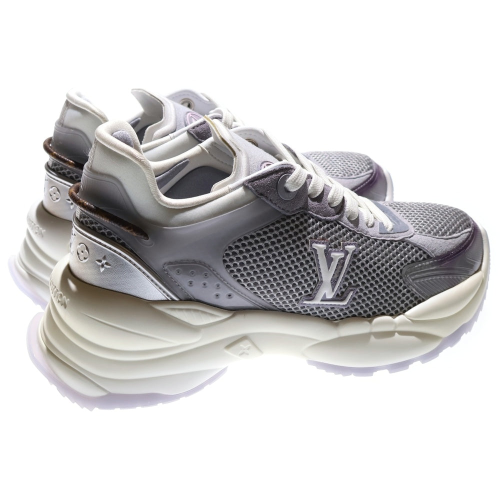 LOUIS VUITTON(ルイヴィトン) Run 55 Sneaker 1ABVJ4 ラン55 メッシュローカットスニーカー グレー レディース