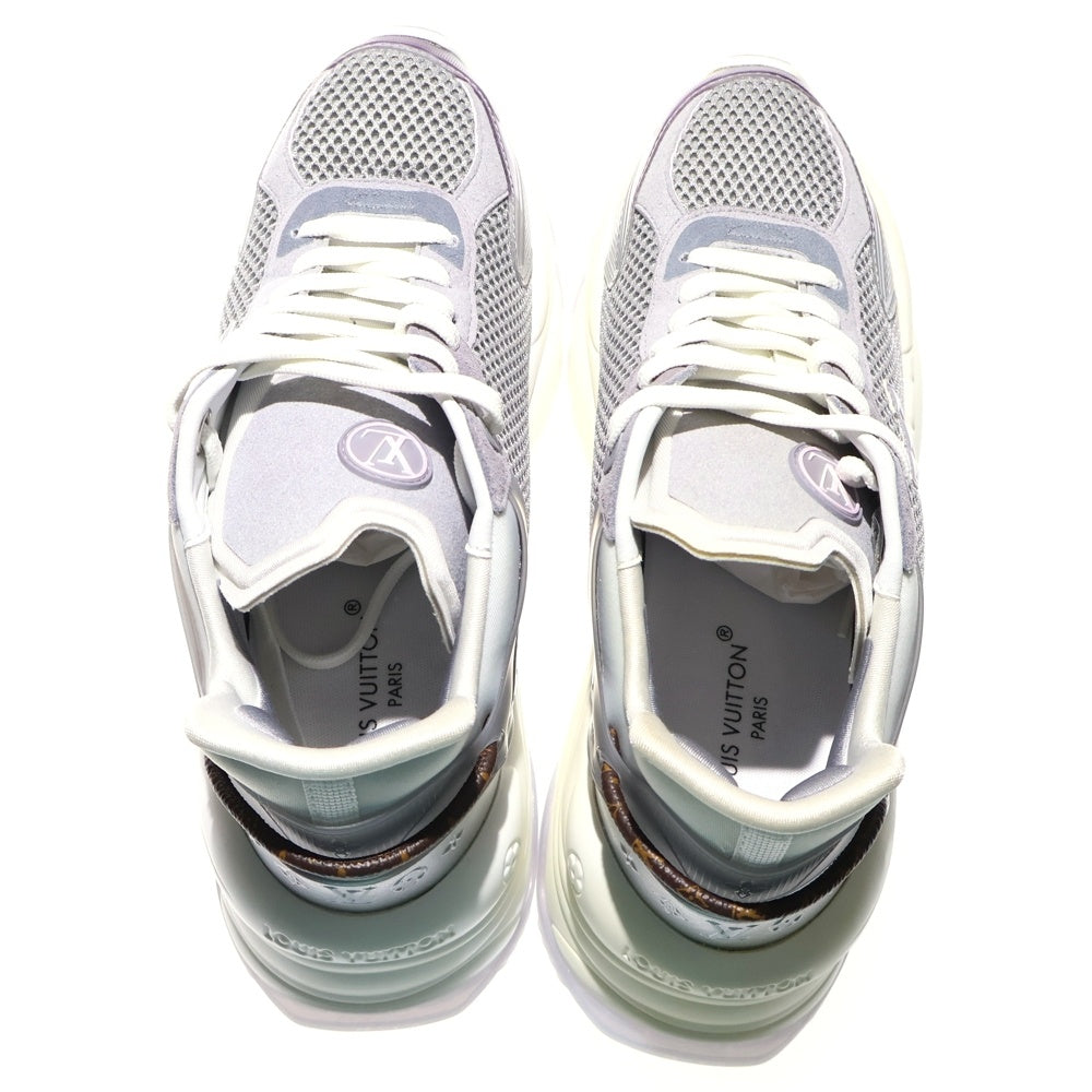 LOUIS VUITTON(ルイヴィトン) Run 55 Sneaker 1ABVJ4 ラン55 メッシュローカットスニーカー グレー レディース