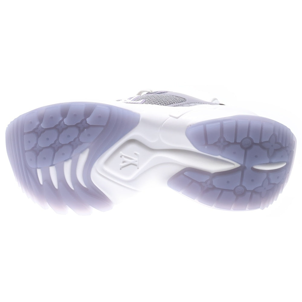 LOUIS VUITTON(ルイヴィトン) Run 55 Sneaker 1ABVJ4 ラン55 メッシュローカットスニーカー グレー レディース