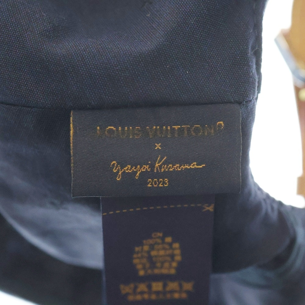 LOUIS VUITTON(ルイヴィトン) ×YK Denim Baseball Cap M7062L ×草間彌生 ドット デニムベースボールキャップ 帽子 インディゴ