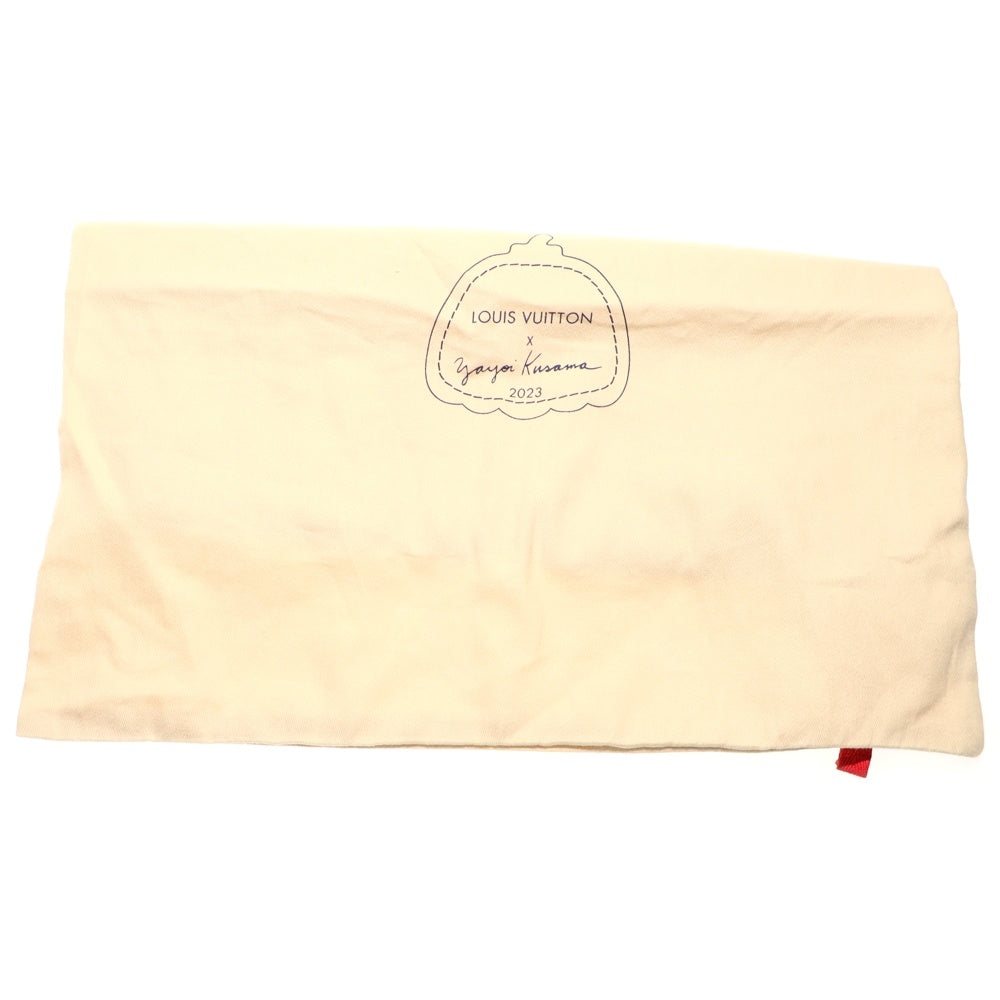 LOUIS VUITTON(ルイヴィトン) ×YK LV Trainer 1ABD1G ×草間彌生 LVトレイナー ライン ローカットスニーカー ホワイト/ライトブルー