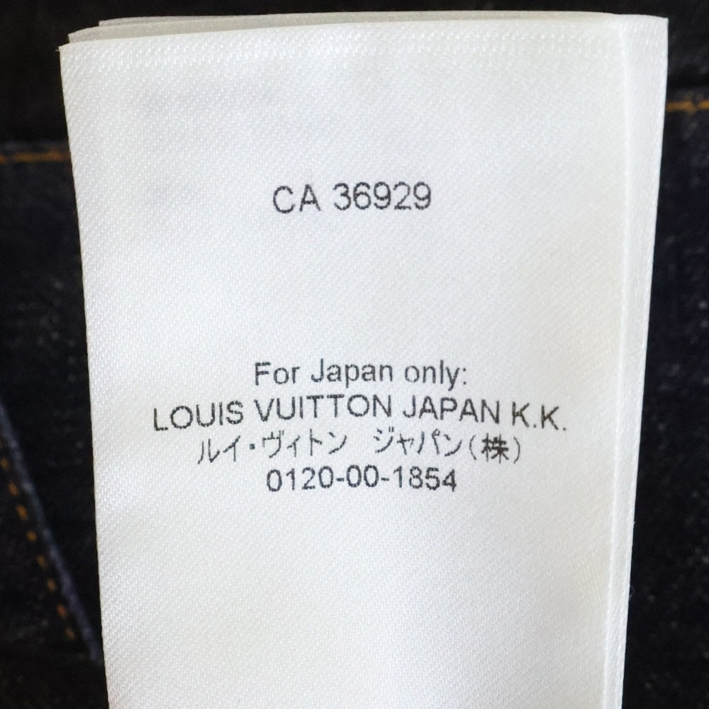 LOUIS VUITTON(ルイヴィトン) 22AW Karakoram Denim Trousers RM222V NS9 HND05W カラコラムデニムパンツ ネイビー