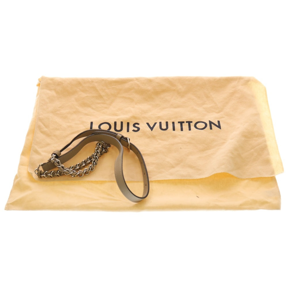 LOUIS VUITTON(ルイヴィトン) Mahina Whyknot 2way Hand Bag M20701 マヒナ ホワイノット PM 2WAYハンドバッグ ベージュ レディース