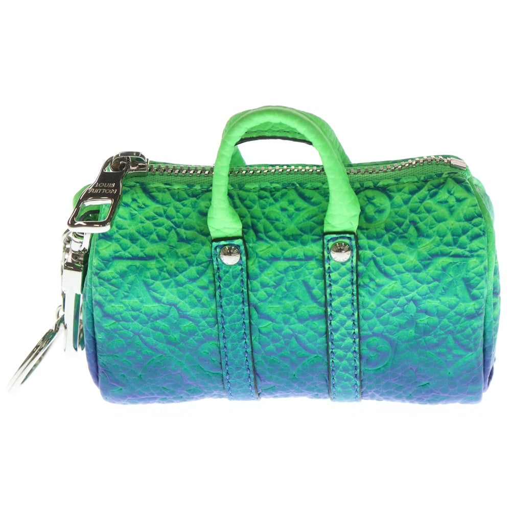 LOUIS VUITTON(ルイヴィトン) トリヨン イリュージョンポーチ ミニキーポルキーホルダー MP3284 グリーン/ブルー