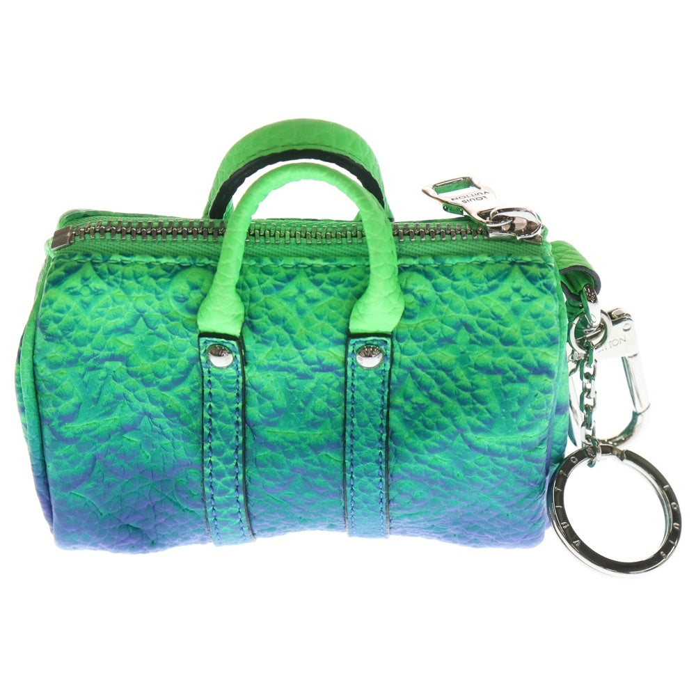 LOUIS VUITTON(ルイヴィトン) トリヨン イリュージョンポーチ ミニキーポルキーホルダー MP3284 グリーン/ブルー