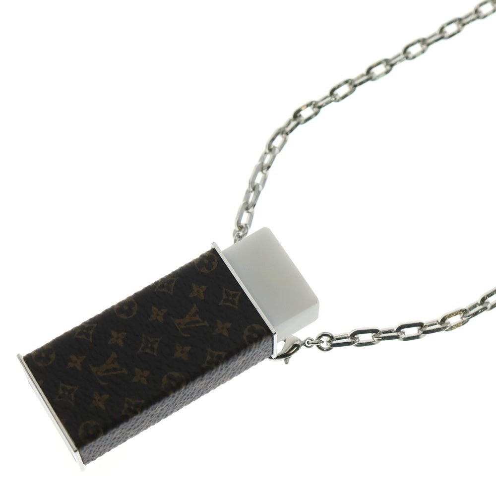 LOUIS VUITTON(ルイヴィトン) LV Rubber MP3152 モノグラム LV ラバーペンダントネックレス ブラウン